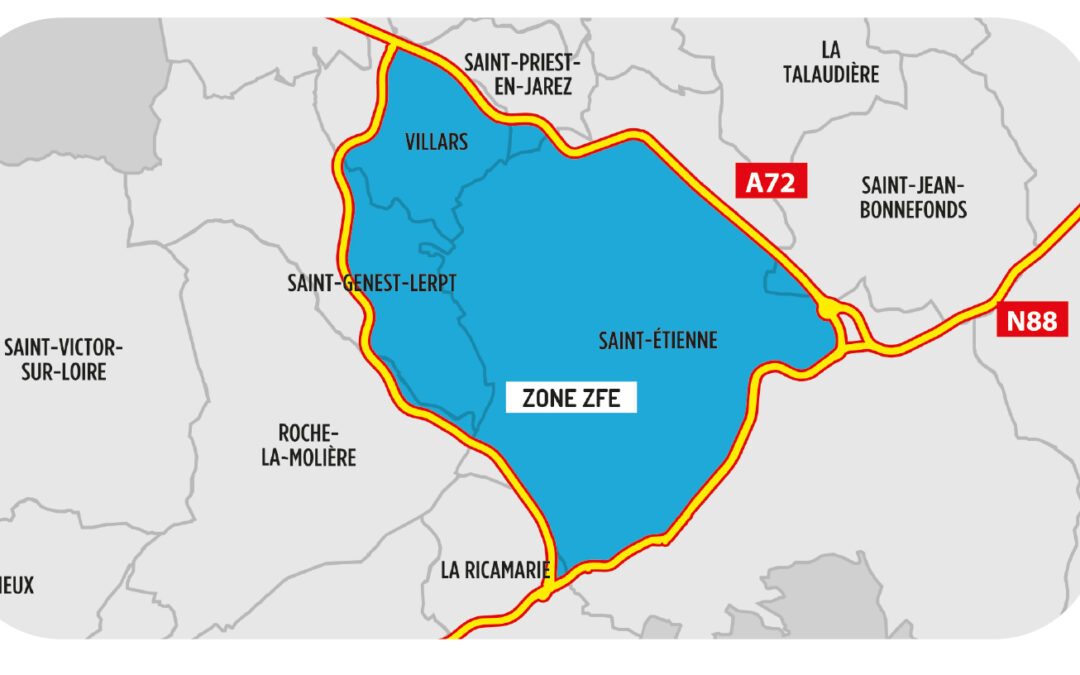 Saint-Etienne Métropole : Zone à Faibles Emissions mobilité