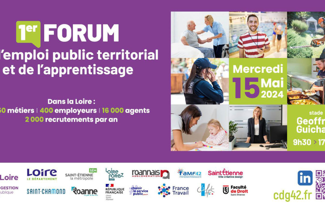 Forum de l’emploi public territorial et de l’apprentissage