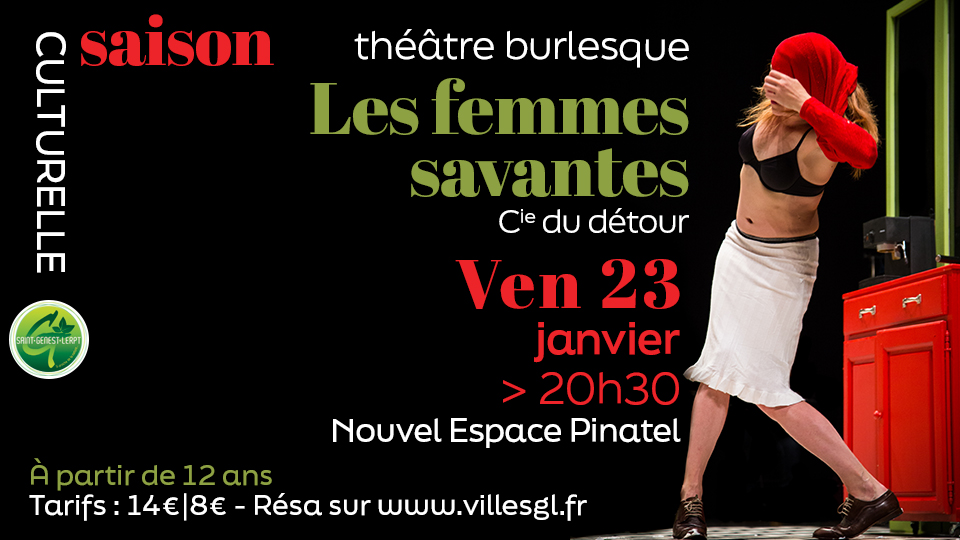 Saison culturelle | Les femmes savantes