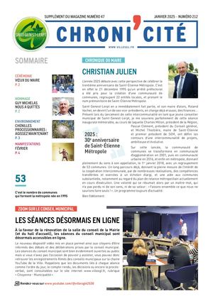 lettre d'information municipale décembre 2024 ville de saint-genest-lerpt