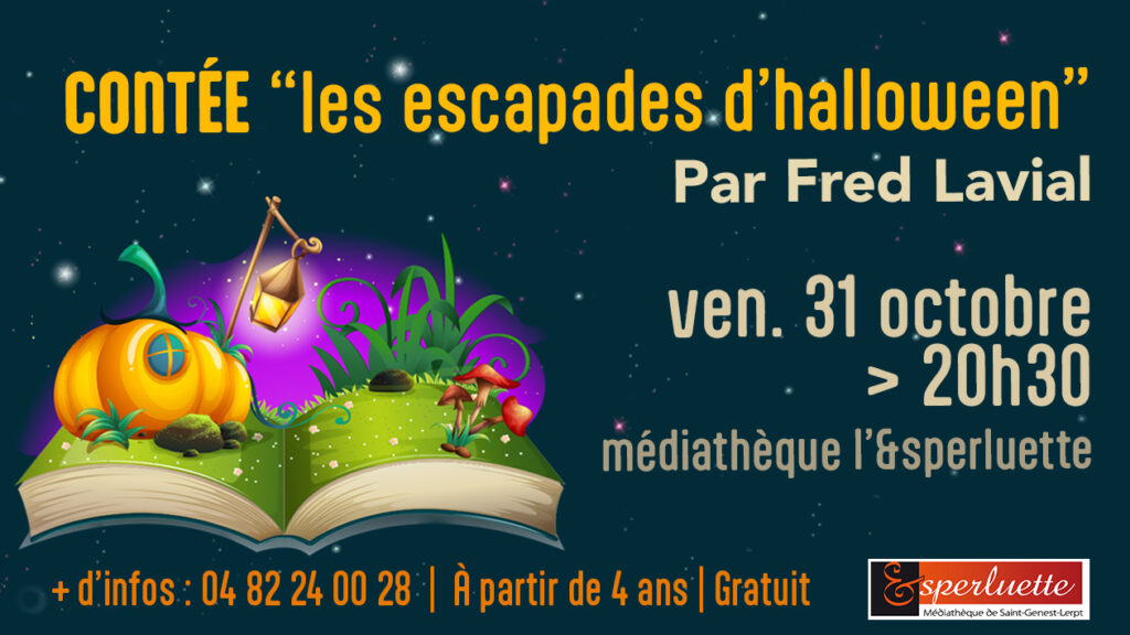 Contée « Les escapades d’Haloween »