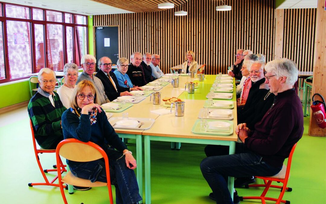 Le restaurant scolaire désormais accessible aux séniors