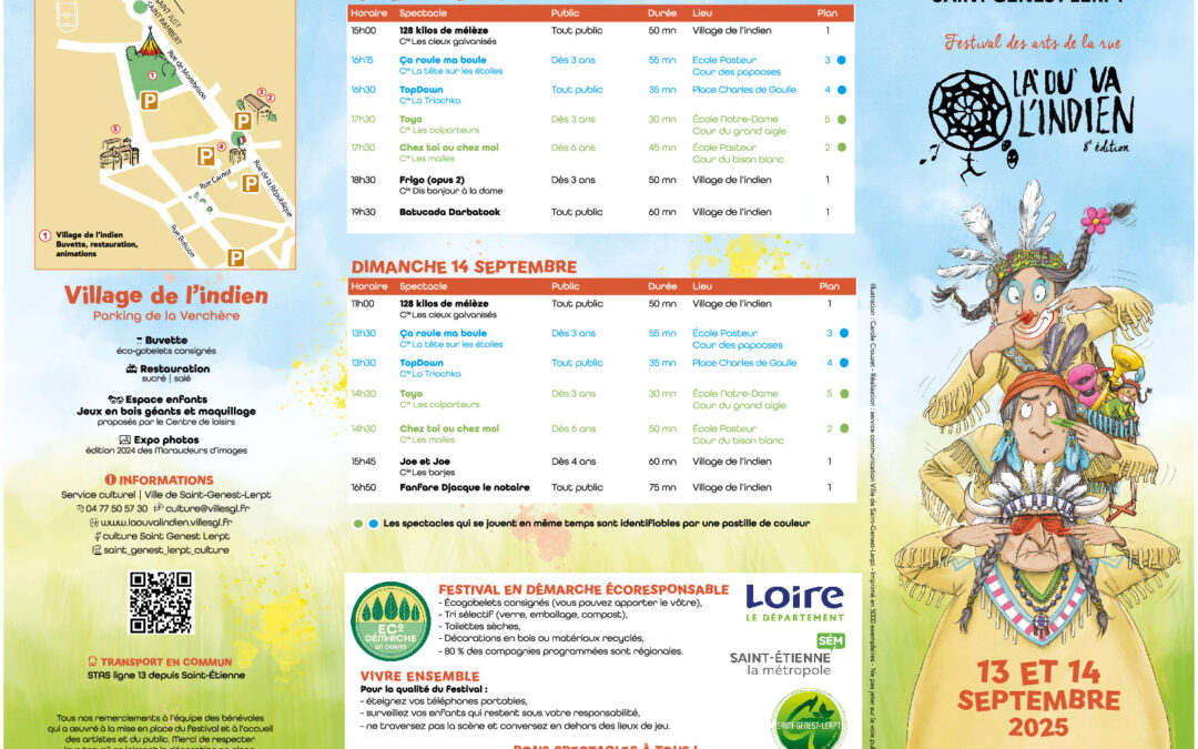 Festival des arts de la rue là où va l’indien