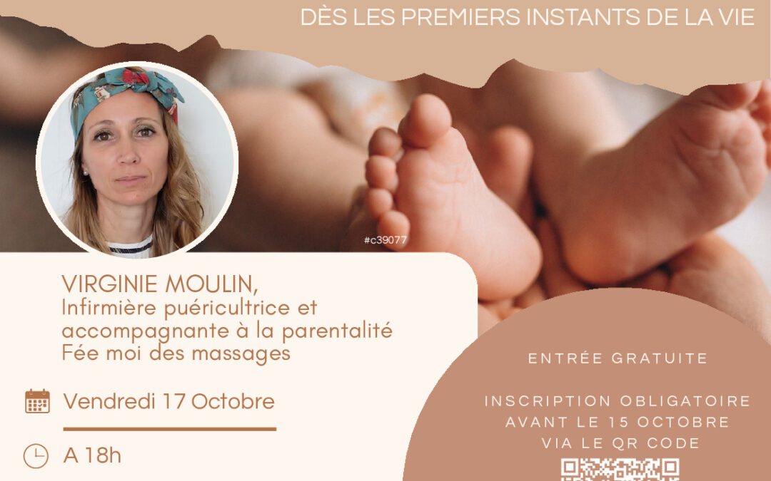 Conférence « Le pouvoir du toucher relation parents-bébé »