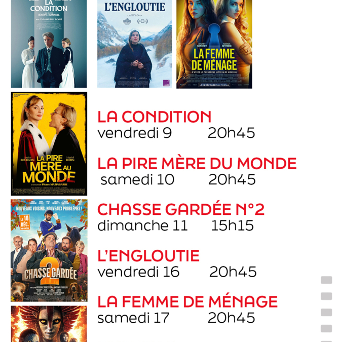 Cinéma : Les rendez-vous de CinéLerpt en janvier