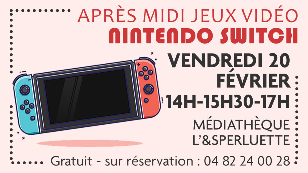 Après-midi jeux Nintendo