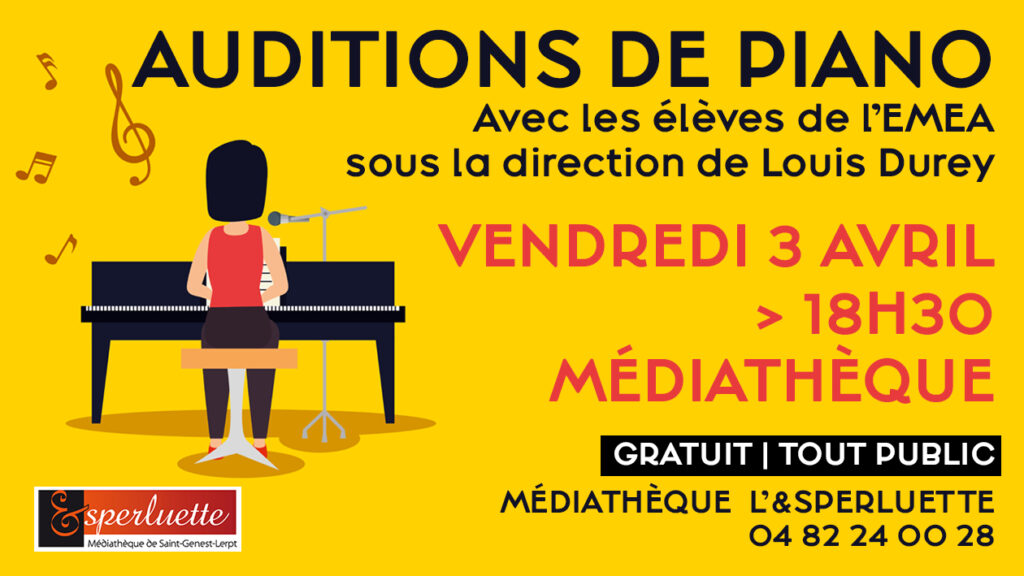 Auditions de piano